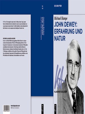 cover image of John Dewey